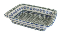 Polish Pottery Maia Small Rectangular Baker