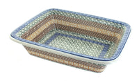 Polish Pottery Athena Small Rectangular Baker