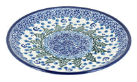 Polish Pottery Evergreen Magic Dessert Plate