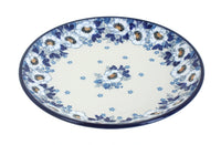 Polish Pottery Georgia Blue Dessert Plate