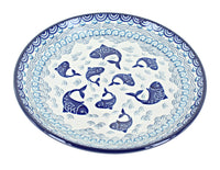 Polish Pottery Summer Fun Dessert Plate