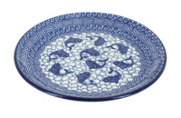 Polish Pottery Mosaic Beach Dessert Plate