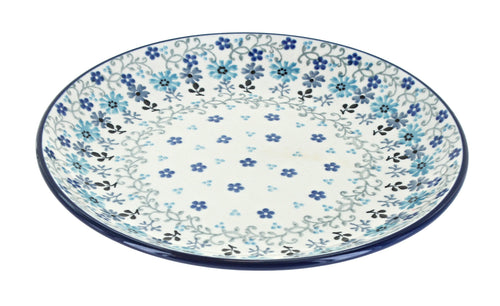 Polish Pottery Celeste Dessert Plate