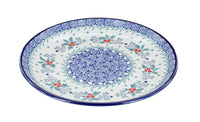 Polish Pottery December Joy Dessert Plate
