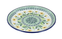 Polish Pottery Dandelion Dessert Plate