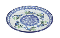 Polish Pottery Mockingbird Dessert Plate
