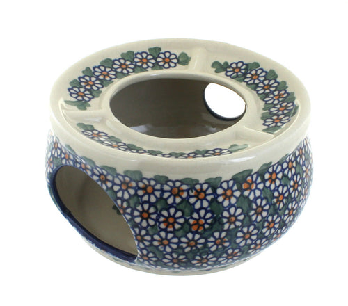 Polish Pottery Garden Butterfly Teapot Warmer