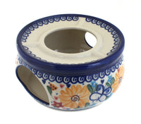 Polish Pottery Butterfly Teapot Warmer