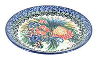 Polish Pottery Summer Blooms Dessert Plate