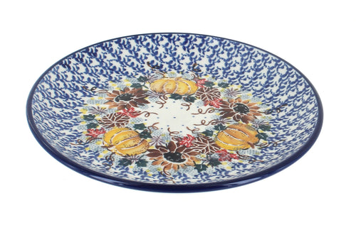 Polish Pottery Harvest Bounty Dessert Plate