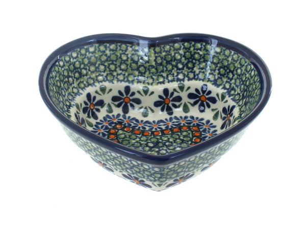 Mosaic Flower Small Heart Bowl