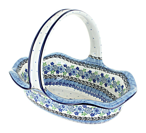 Polish Pottery Eliza Basket