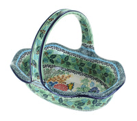 Polish Pottery Teresa Basket