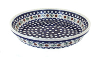 Polish Pottery Nature Pie Plate
