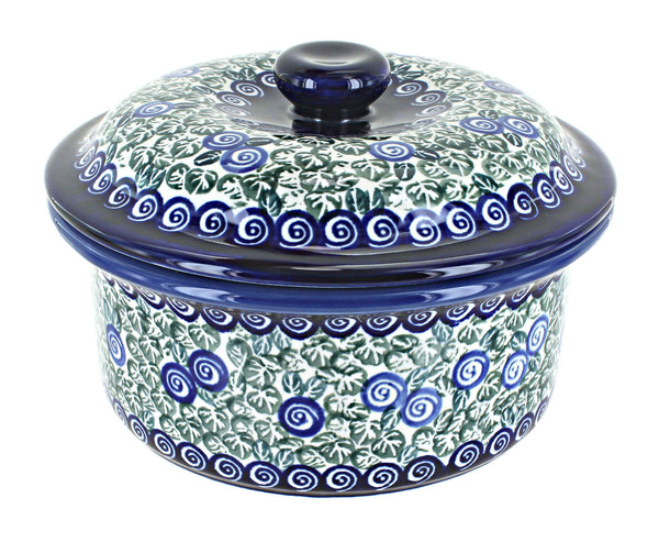 Seaside Swirl Baker with Lid