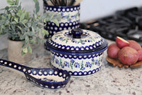 Sweet Annie Large Spoon Rest Polish Pottery