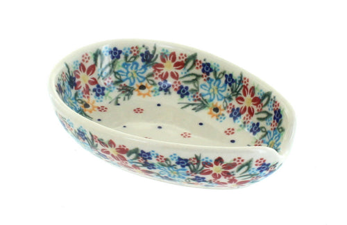 Polish Pottery Tara Small Spoon Rest