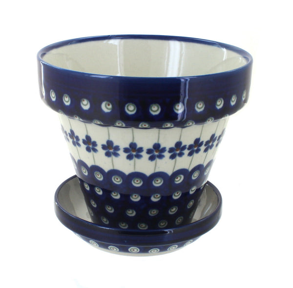 Flowering Peacock Small Flower Pot