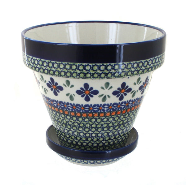 Mosaic Flower Medium Flower Pot