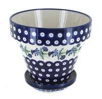 Polish Pottery Sweet Annie Medium Flower Pot