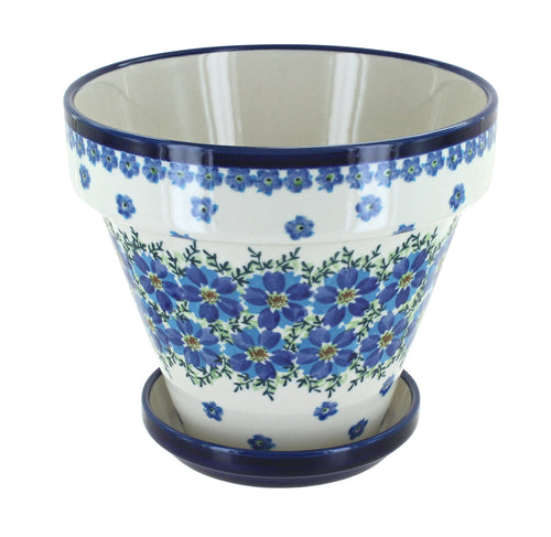 Polish Pottery Kalina Medium Flower Pot