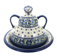 Polish Pottery Spring Blossom Cheese Lady
