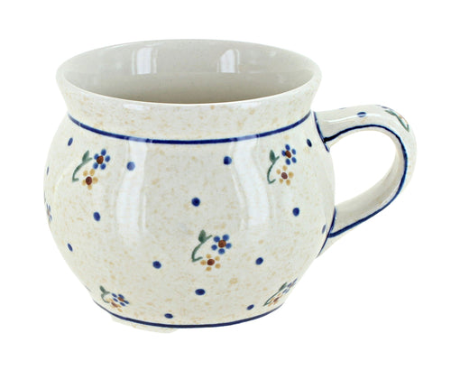 Polish Pottery Country Meadow Bell Shaped Mug