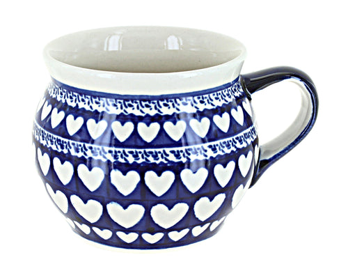 Polish Pottery Valentina Bell Shaped Mug
