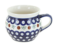 Polish Pottery Nature Bell Shaped Mug