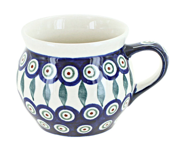 Peacock Bell Shaped Mug