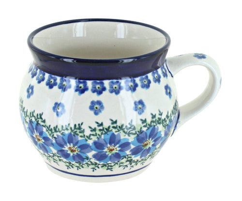 Polish Pottery Kalina Bell Shaped Mug