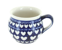 Polish Pottery Valentina Medium Bell Shaped Mug
