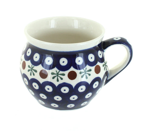 Polish Pottery Nature Medium Bell Shaped Mug