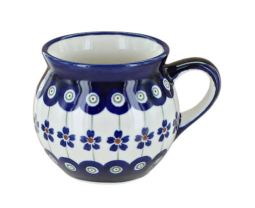 Flowering Peacock Small Bell Shaped Mug