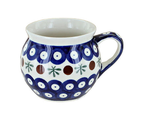 Polish Pottery Nature Small Bell Shaped Mug