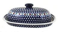 Polish Pottery Nature Bread Container