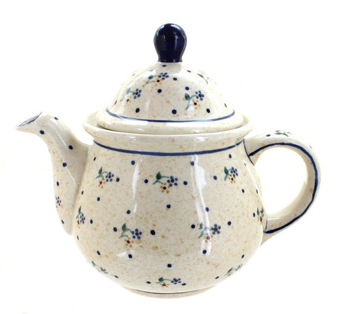 Polish Pottery Country Meadow Large Teapot
