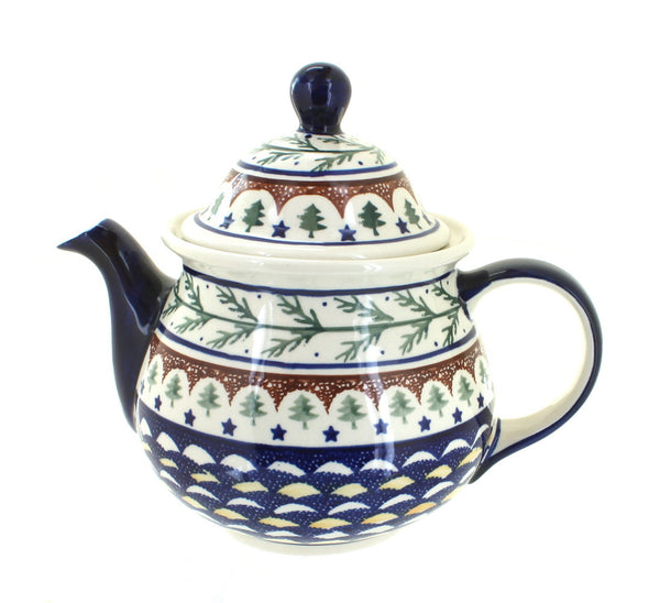 Evergreen Large Teapot