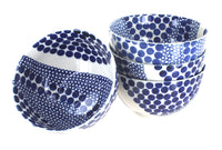 Polish Pottery Zara 4 Piece Dessert Bowl Set