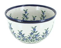 Polish Pottery Porcelain Vine Small Mixing Bowl