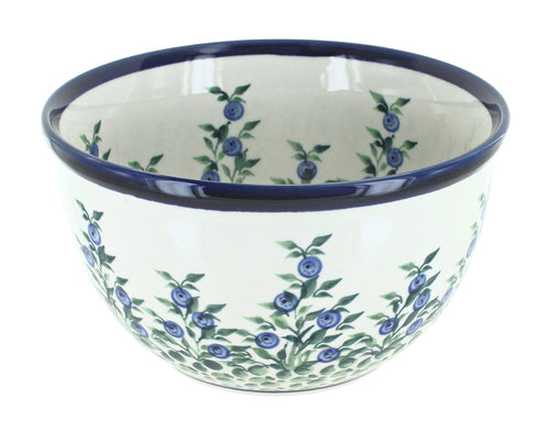 Polish Pottery Porcelain Vine Small Mixing Bowl