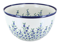 Polish Pottery Porcelain Vine Large Mixing Bowl