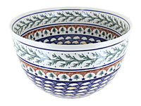Polish Pottery Evergreen Large Mixing Bowl