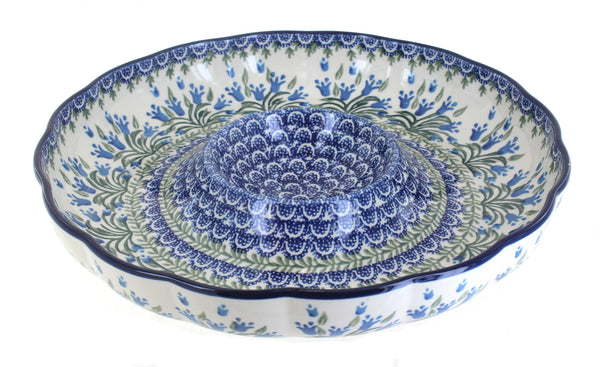 Tulip Bouquet Chip & Dip Plate