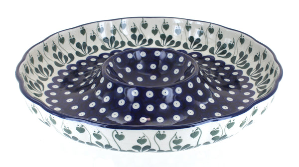 Alyce Chip & Dip Plate