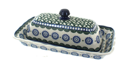 Polish Pottery Maia Butter Dish