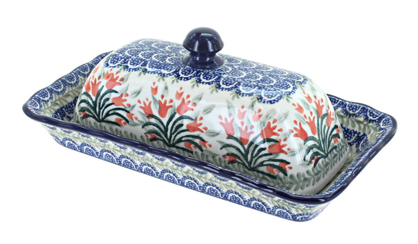 Spring Tulip Butter Dish