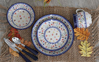 Autumn Grove 16 Piece Dinner Set Polish Pottery