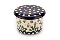 Alyce French Butter Dish Polish Pottery