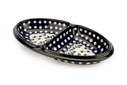 Alyce Divided Dish Polish Pottery